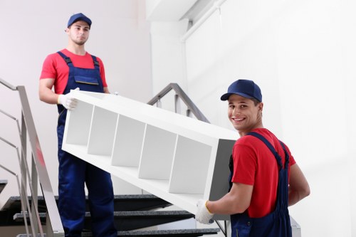 Storage pricing discussion for a Surrey property move